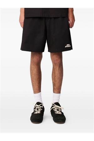 Shorts Heath in cotone nero AXEL ARIGATO | A3809001BLACK